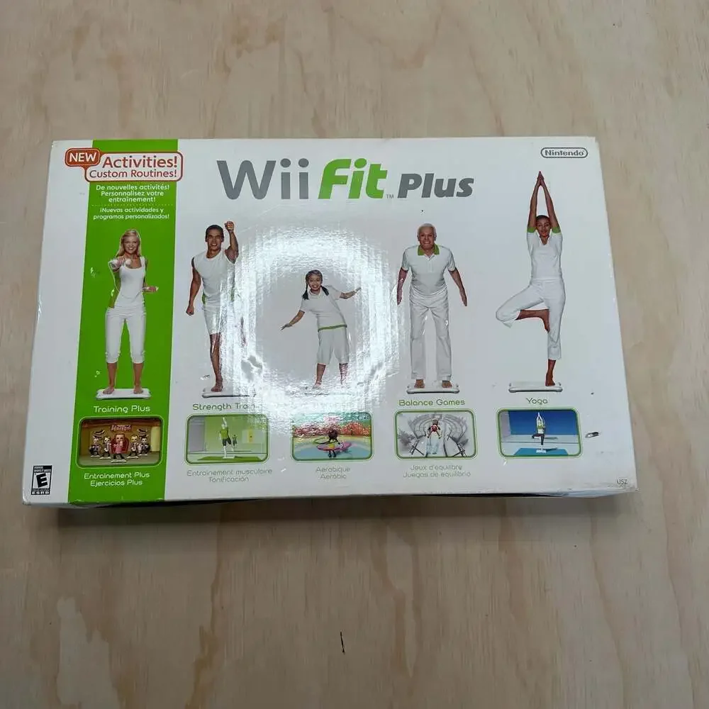 Nintendo Wii Balance Board with Wii Fit game